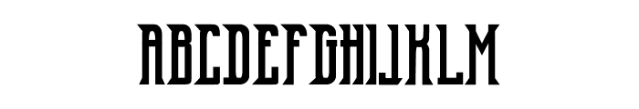 Old Excalibur Font LOWERCASE