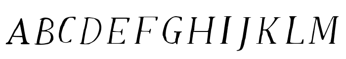 Old Klarheit Regular Font UPPERCASE