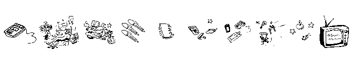 Old N New Media Font OTHER CHARS