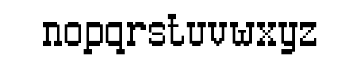 Old Pixel-7 Font LOWERCASE