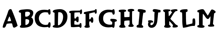 Old School Toons Font LOWERCASE