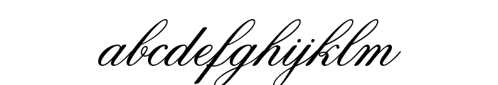 Old Script Font LOWERCASE