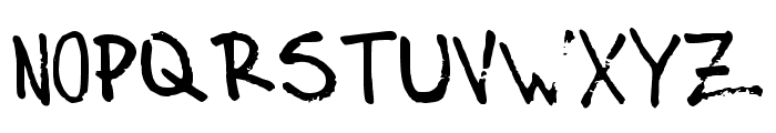 Old Sharpie Regular Font UPPERCASE