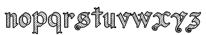 Old Wise Sketch Font LOWERCASE