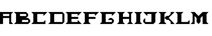 Old fantasy[upper case] Regular Font LOWERCASE