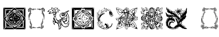 OldFramesSymbols Font OTHER CHARS