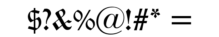 OldLondonAlternate Font OTHER CHARS