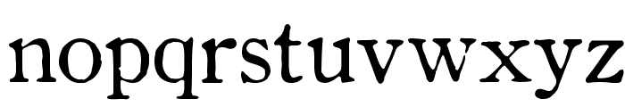 OldStyle 1 HPLHS Font LOWERCASE