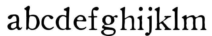 OldstyleHPLHS-Regular Font LOWERCASE