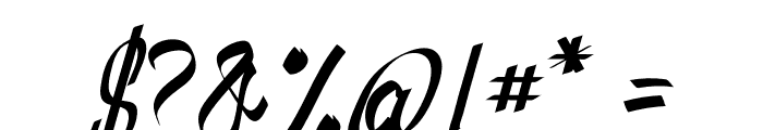 Oldwin Script Font OTHER CHARS