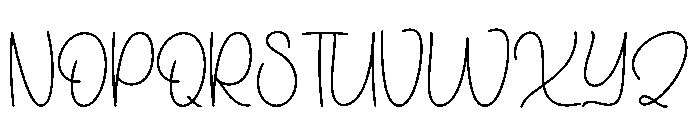 Olfaction Font UPPERCASE