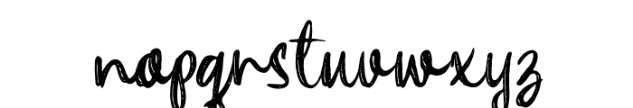 Olince Font LOWERCASE