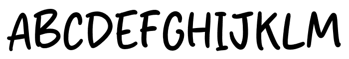 Olive Palm Font UPPERCASE