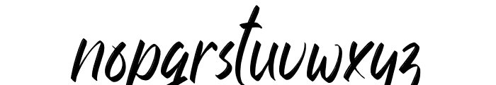 Olive _DEMO Font LOWERCASE