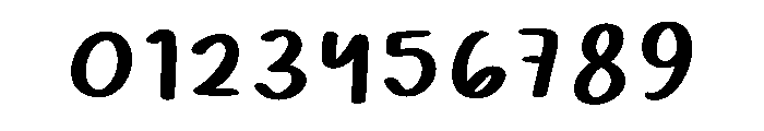 Oliver Marker Font OTHER CHARS