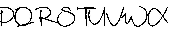 Olivia3 Font UPPERCASE