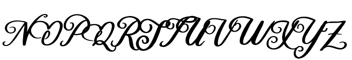 Ollson FREE Font UPPERCASE
