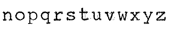 Olympia Portable Font LOWERCASE