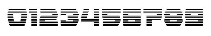Olympic Carrier Gradient Font OTHER CHARS