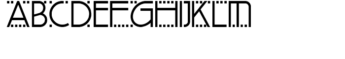 Olbrich Display NF Regular Font UPPERCASE