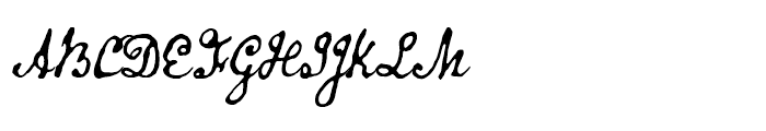 Old Man Eloquent Regular Font UPPERCASE