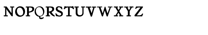 Old Roman Bold Font UPPERCASE