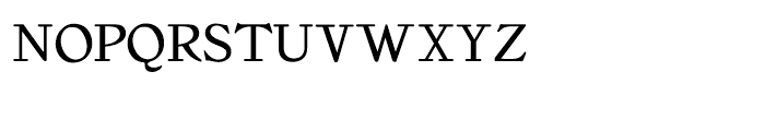 Old Roman Regular Font UPPERCASE
