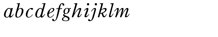 Old Style 7 Italic Font LOWERCASE