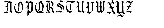 Olde Crilt Font UPPERCASE
