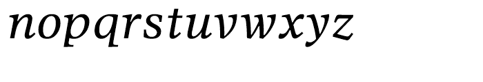 Olympian Italic Font LOWERCASE