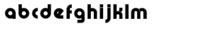 Olympik Fine Line Font LOWERCASE