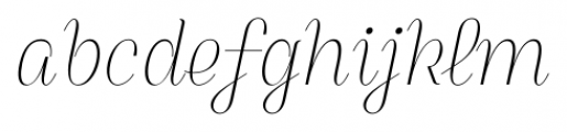 Ola Script 4F Regular Font LOWERCASE