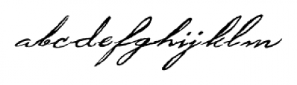 OldGlory Regular Font LOWERCASE