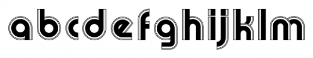 Olympik Regular Font LOWERCASE