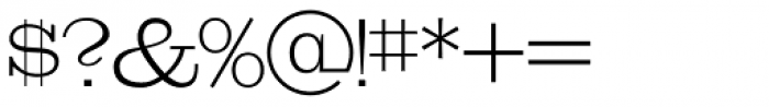 OL Egiziano Light Font OTHER CHARS