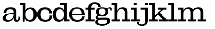 OL Egiziano Medium Font LOWERCASE