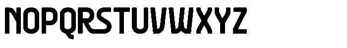 Oladro Churo Regular Font UPPERCASE