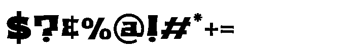 Olana Font OTHER CHARS