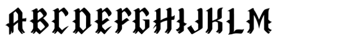 Old Bikers Base Font UPPERCASE