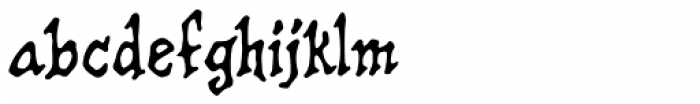 Old Crone BB Font LOWERCASE