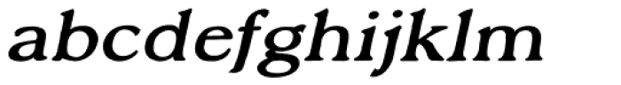 Old Forge Bold Expd Italic Font LOWERCASE