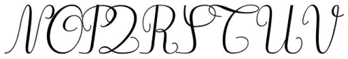 Old French School Italic Font UPPERCASE