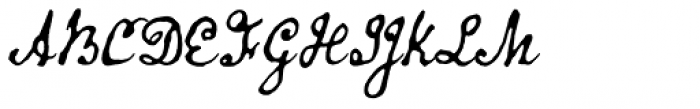 Old Man Eloquent Font UPPERCASE