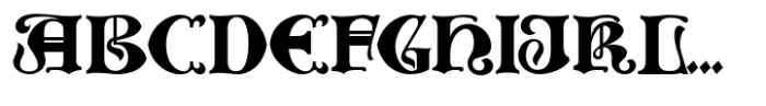 Old Norse Bold Font UPPERCASE
