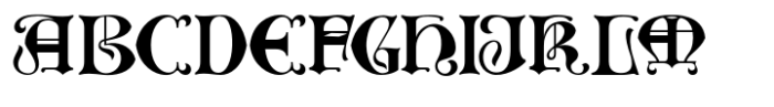 Old Norse Medium Font UPPERCASE