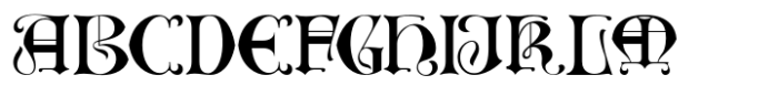 Old Norse Regular Font UPPERCASE