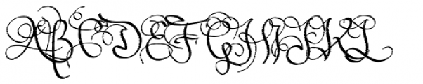 Old Nyleshna Font UPPERCASE