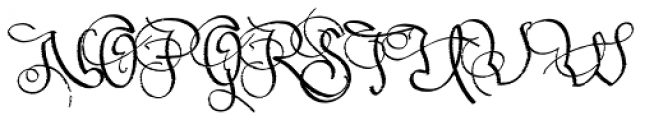 Old Nyleshna Font UPPERCASE