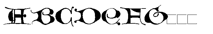 Old Riga Blackletter Initials FONT