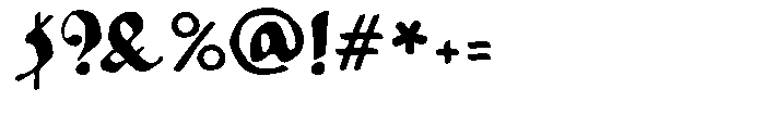 Old Riga Blackletter Regular Font OTHER CHARS